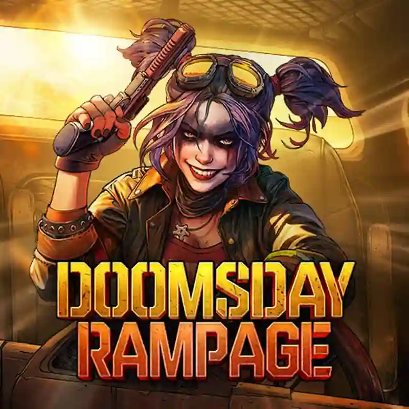 Interfaz del juego Doomsday Rampage en mxcbet